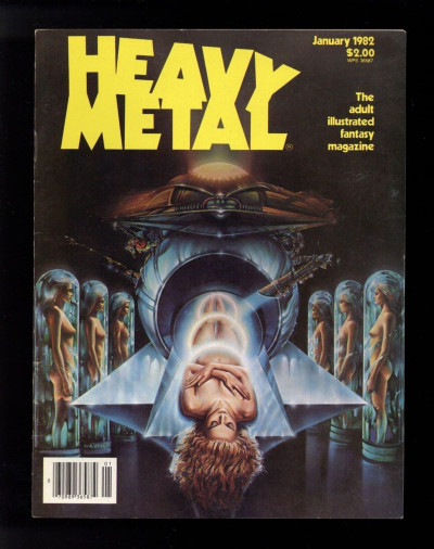 Heavy Metal Fantasy Magazine January 1982