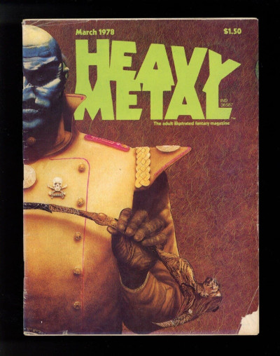 Heavy Metal Fantasy Magazine March 1978