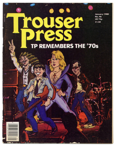 Trouser Press Magazine January 1980 remembering the 1970s