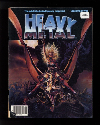 Heavy Metal Fantasy Magazine September 1981