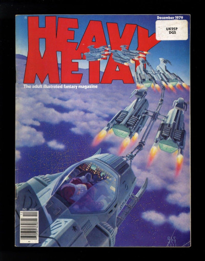 Heavy Metal Fantasy Magazine December 1979