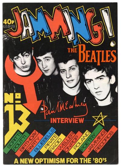Jamming Magazine No 13 February 1983 Paul McCartney The Birthday Party Paul Weller Sex Gang Children