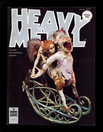 Heavy Metal Fantasy Magazine January 1979