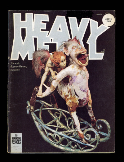 Heavy Metal Fantasy Magazine January 1979