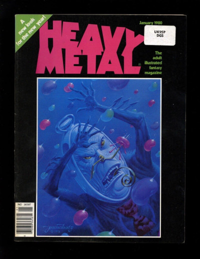 Heavy Metal Fantasy Magazine January 1980