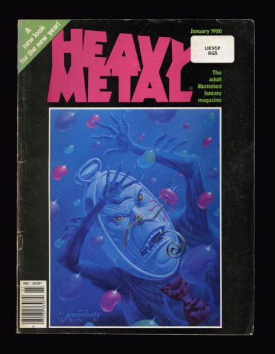 Heavy Metal Fantasy Magazine January 1980