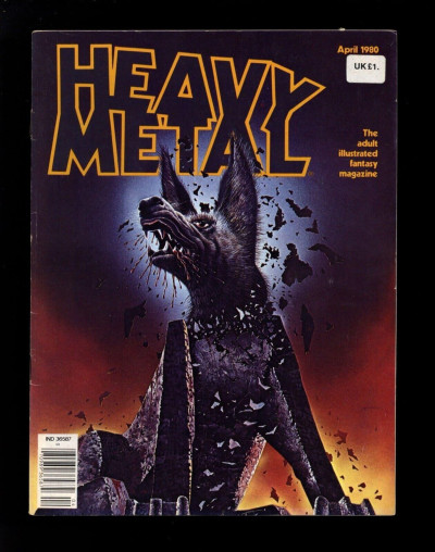 Heavy Metal Fantasy Magazine April 1980