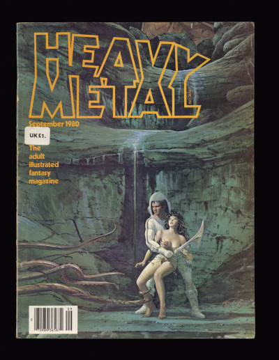 Heavy Metal Fantasy Magazine September 1980