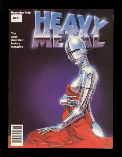 Heavy Metal Fantasy Magazine November 1980