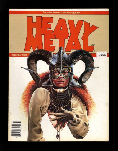 Heavy Metal Fantasy Magazine December 1980