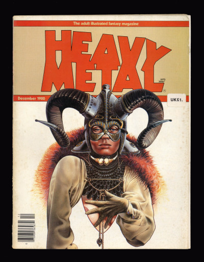 Heavy Metal Fantasy Magazine December 1980
