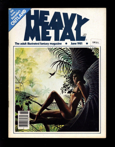 Heavy Metal Fantasy Magazine June 1981