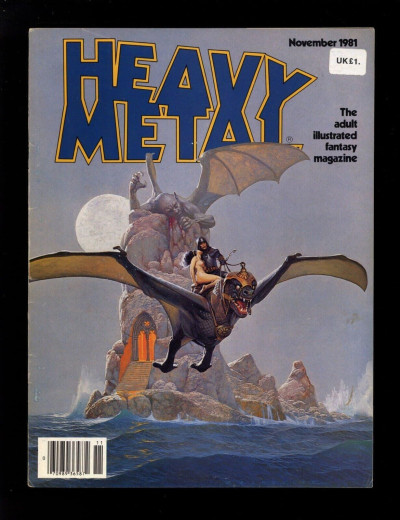 Heavy Metal Fantasy Magazine November 1981