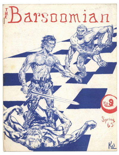Barsoomian Paul Allen Fanzine #9 Published July 1965 by James V. Taurasi Tarzan Fanzine