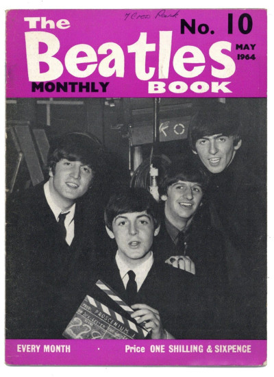 Beatles Monthly Book Magazine Issue No 10 May 1964 Original in Very Good+ condition