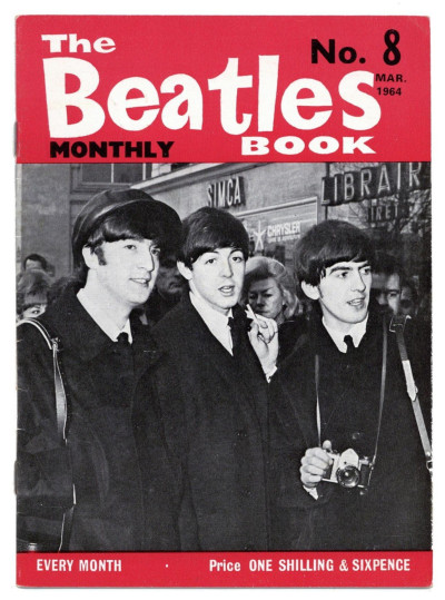 Beatles Monthly Book Magazine Issue No 8 March 1964 Reprint in Excellent condition