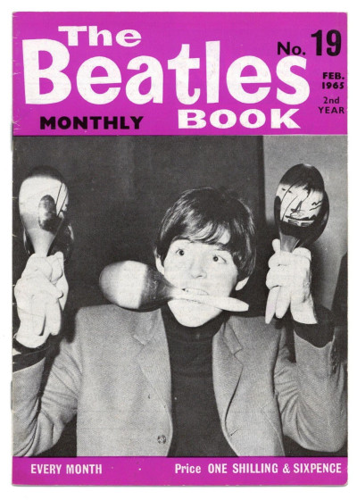 Beatles Monthly Book Magazine Issue No 19 February 1965 Reprint in Excellent condition