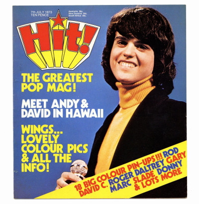 HIT Magazine 7 July 1973 Slade Michael Jackson Jack Wild Paul McCartney Marc Bolan