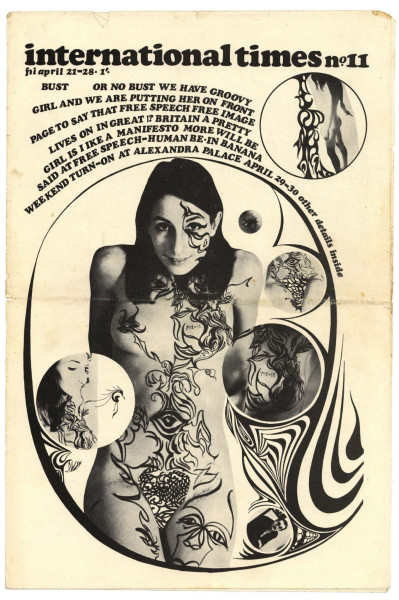 International Times No 11 April 21 - 28, 1967 Graham Nash interview Doors Love Human Be-in event