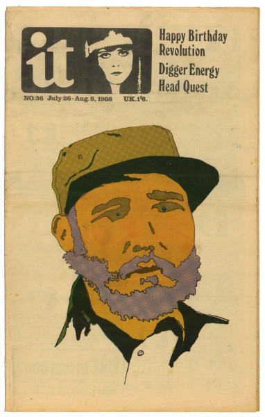 International Times No 36 July 26 - Aug 8, 1968 Henry Moore The Beatles William Burroughs Castro