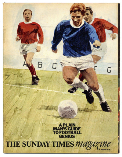 Sunday Times Magazine December 10 1966 UK Gangsters UFO'sFootball greats