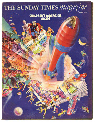 Sunday Times Magazine December 17 1967 Damon Hill Batman/Catwoman pin up/Julie Newmar Amnesty