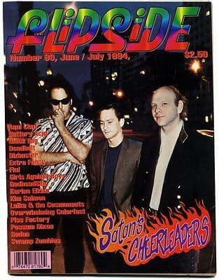 Flipside Magazine No 90 June/July 1994 Kerine Elkins Godheadsilo Piss Factory Black Fag Swamp
