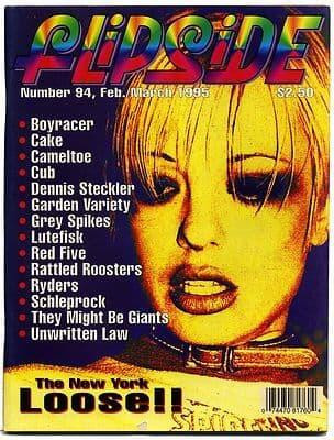 Flipside Magazine No 94 1995 Cake Boy racer Red Five Cameltoe Cub Grey Spikes