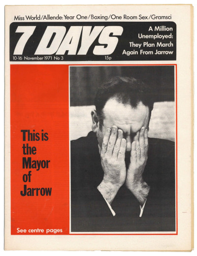 7 Days Magazine No 3 November 10-16 1971 Oz trial Salvador Allende Jarrow March Jack Bodell Miss World