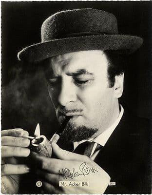 ACKER BILK Original 60s Star Pics 6"X7" B&W Publicity/Agency/Promo Photo Photograph SP344