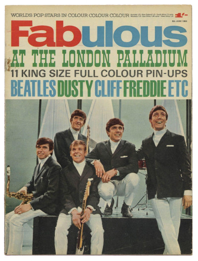 Fabulous Magazine 6 June 1964 Beatles Cliff Dusty Springfield Johnny Hallyday