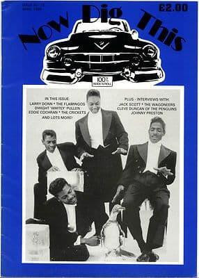 Now Dig This Magazine Issue No 73 Larry Donn Jack Scott Johnny Preston Wagoneers