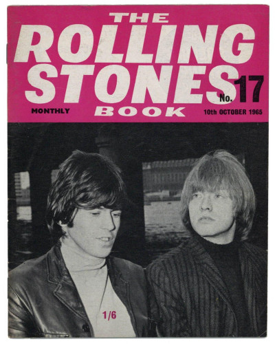 The Rolling Stones Book Issue No 17, 10th October 1965 Monthly Magazine Keith and Brian on cover