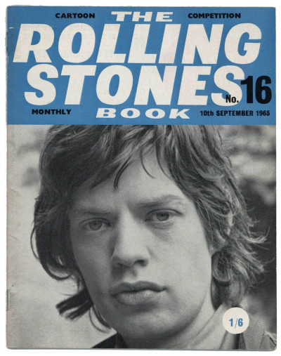 The Rolling Stones Book Issue No 16, 10th September 1965 Monthly Magazine Mick Jagger cover