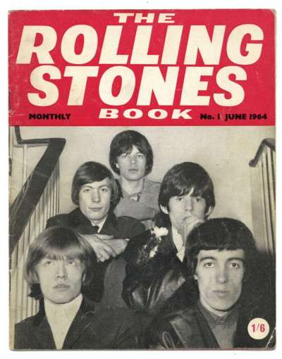 The Rolling Stones Book Issue No 1, June 1964 Monthly Magazine Mick Bill Keith Charlie on cover
