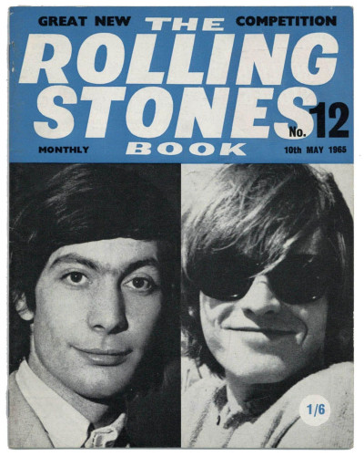 The Rolling Stones Book Issue No 12, 10th May 1965 Monthly Magazine Brian Jones Charlie Watts cover