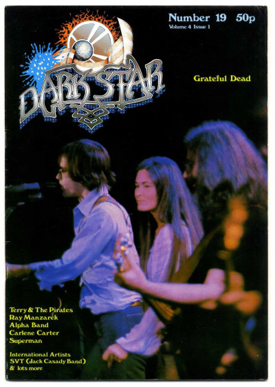 Dark Star Magazine No 19 April 1979 Carlene Carter Ray Manzarek Alpha Band Grateful Dead
