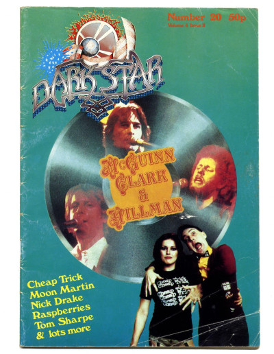 Dark Star Magazine No 20 May 1979 Moon Martin Nick Drake Cheap Trick Tom Sharpe Raspberries