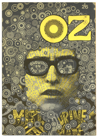 OZ Magazine No 7 October 1967 Martin Sharp Bob Dylan Has (Nr 7) written on cover