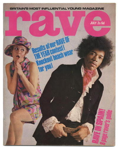 Rave Magazine July 1967 The Move Steve Marriott Procol Harum Tremeloes Jimi Hendrix Fashion