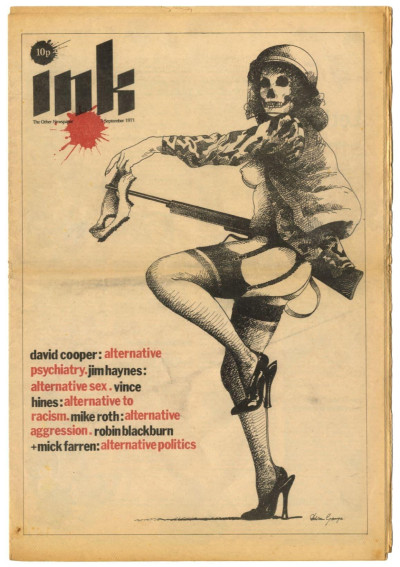 Ink Magazine The Other Newspaper No. 18, 23 September 1971 Alt Psychiatry Alt Sex Alt Politics