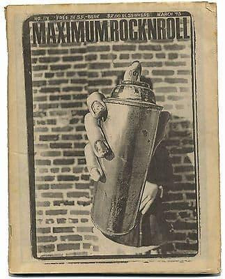 Maximum Rocknroll Magazine No 118 Tsunami Par-64 Didjit Man is the Bastard Vicious Midget March 199