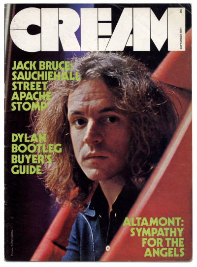 Cream UK Magazine No 5 September 1971 Bob Dylan Rolling Stones Frank Zappa Harold Battiste