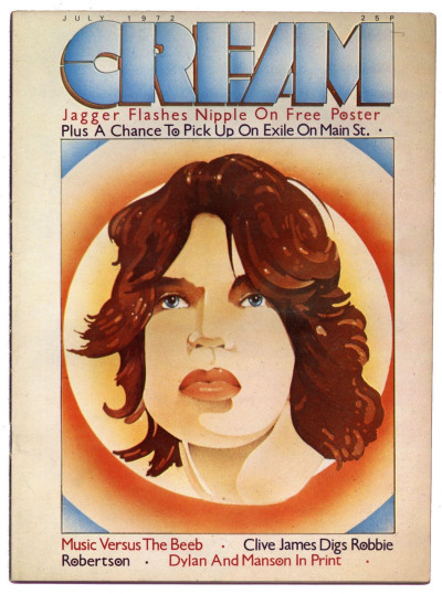 Cream UK Magazine July 1972 Bob Dylan Muddy Waters Ian Carr Alexis Korner + Mick Jagger Poster