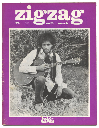 Zigzag Magazine No 10 March 1970 Arthur Lee Love Hawkwind Marc Bolan Canned Heat Tyrannosaurus Rex