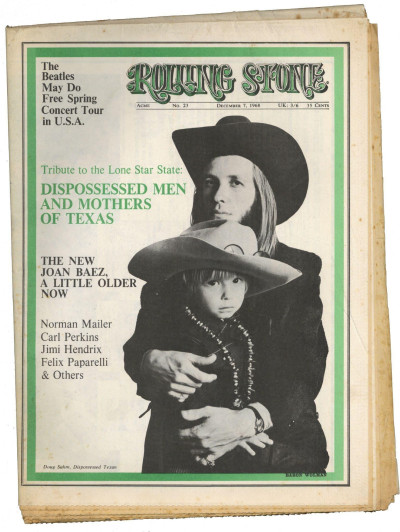 Rolling Stone Magazine No 23 7 December 1968 Jimi Hendrix Beatles Joan Baez Felix Paparelli