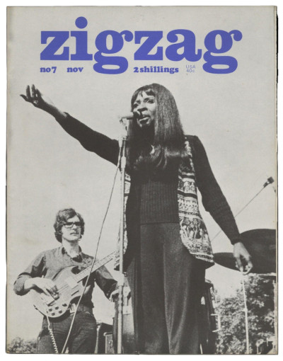 Zigzag Magazine No 7 November 1969 Dorris Henderson Eclection Pentangle Love Beatles Mighty Baby