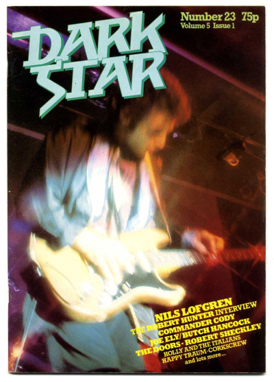 Dark Star Magazine No 23 April 1980 The Doors Nils Lofgren Joe Ely Robert Hunter interview