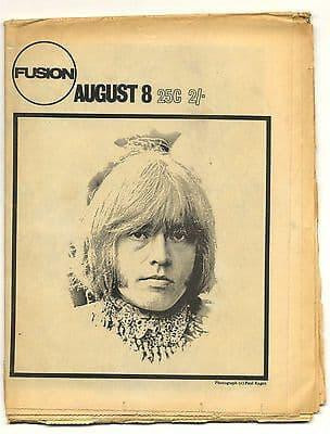 Fusion Magazine No 14 Brian Jones Newport Jazz Ravi Shankar 8 August 1969