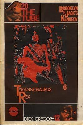 Fusion Magazine No 18 Marc Bolan Tryrannosaurus Rex T Rex 3 October 1969